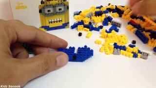 ต่อเลโก้จิ๋วเป็นตัวมินเนี่ยน (ไมโครบล็อค) | Minions Mini LEGO toys Micro block