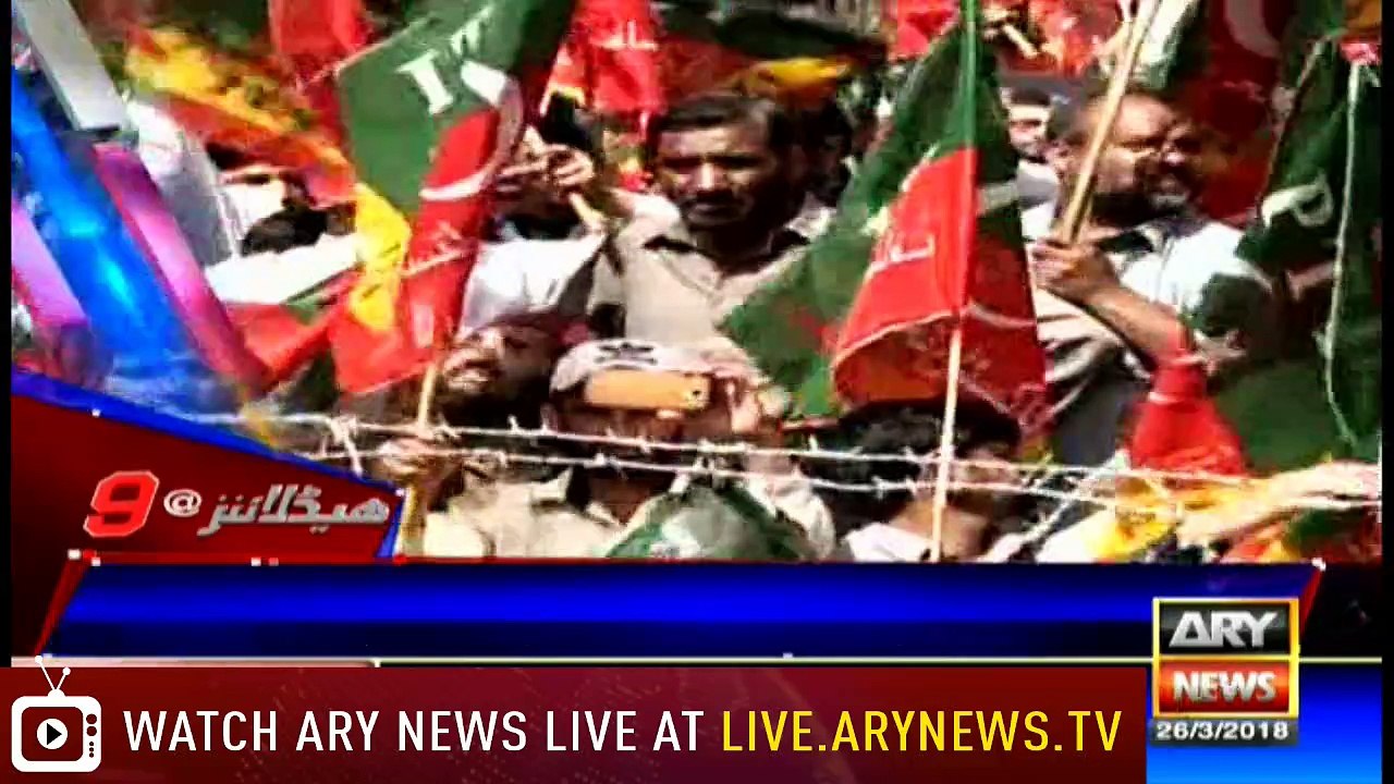 Headlines 2100 26th March 2018