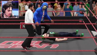 JackSepticEye vs H2O Delirious | WWE 2K17 Youtuber Tournament Final