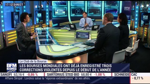 Le Club de la Bourse: François Chaulet, Thibault Prébay, Valérie Gastaldy et Mikaël Jacoby - 26/03
