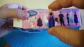 Set 2 The Search for Elsa Frozen 3-Pack Surprise Eggs 3-D Collection Unboxing Toys