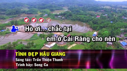 Tình Đẹp Hậu Giang (Karaoke Beat) - Phi Nhung ft Giang Trường