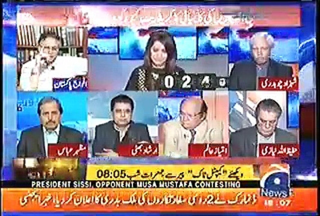 PSL Ka Credit Sirf Fauj Ko Jata Hai,Ye Kon Hotay Hai Unko Support Dene Walay Parchi PM - Hassan Nisar