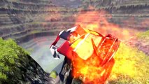 Leap of Death Car Jump And Falls Crash #59 - BeamNG.drive