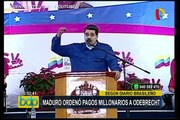Según prensa brasileña, Nicolas Maduro ordenó pagos millonarios a Odebrecht