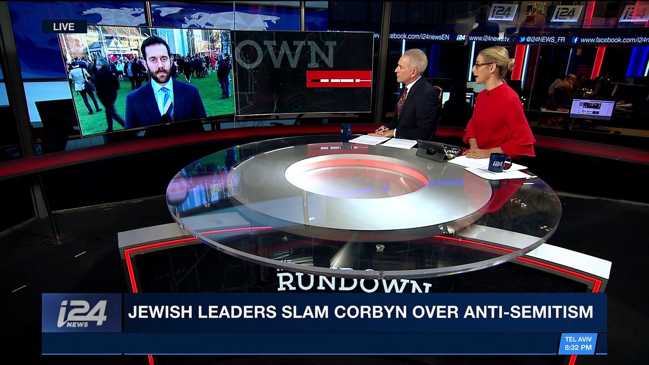 THE RUNDOWN | Jewish leaders slam Corbyn over snati-semitism | Monday, March 26th 2018