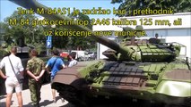 Srpski tenk M-84AS1 i donirani ruski T-72S tenkovi - Serbian Tank M-84AS1 VS T-72S