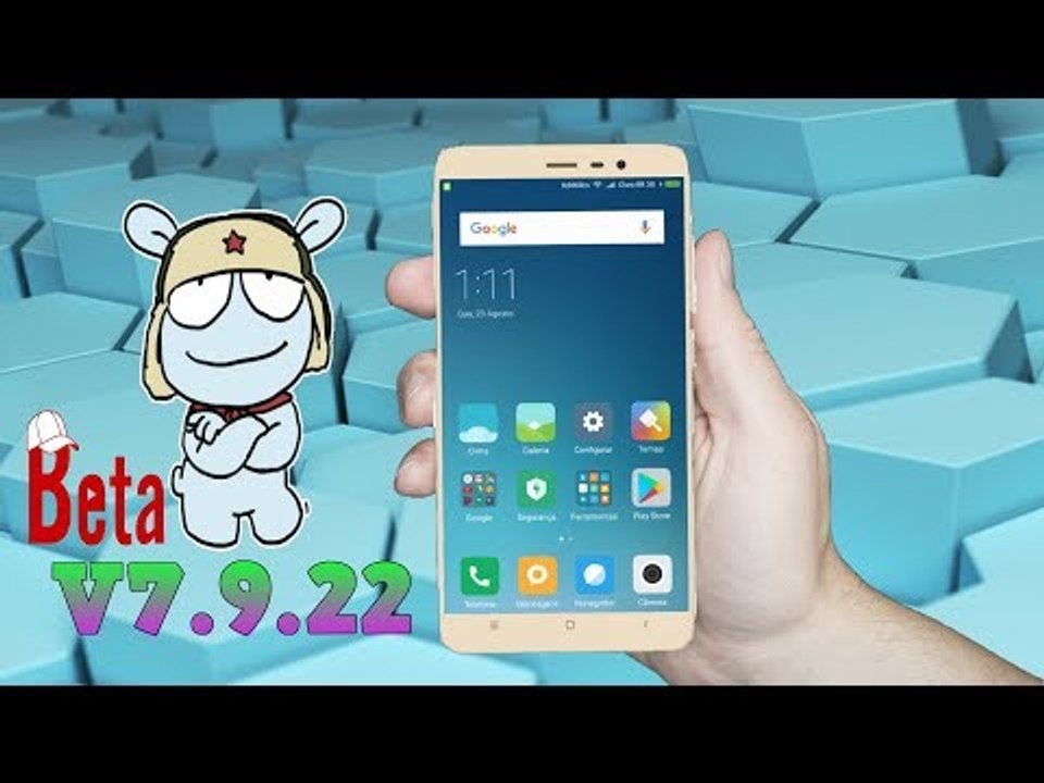 MIUI 9 V7.9.22 GLOBAL BETA OFICIAL - XIAOMI REDMI NOTE 4 MTK