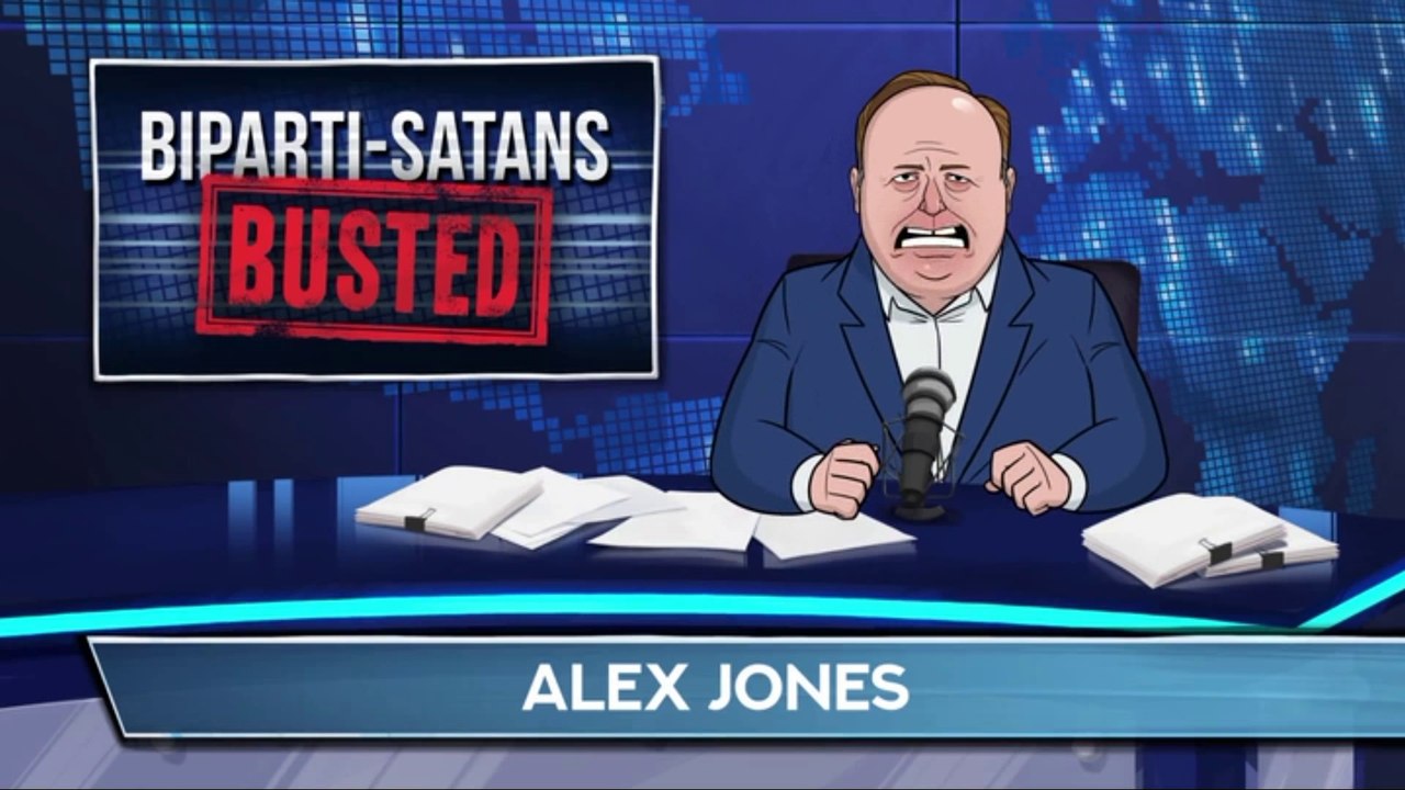 [Our Cartoon President] Infowars Scene XD