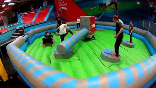 AMAZING TRAMPOLINE PARK | I GOT SMASHED IN THE HEAD | KEYL SKILLS