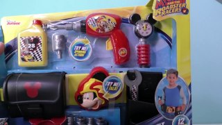 Mickey and the Roadster Racers Talking Tool Belt ! || Toy Reviews || Konas2002