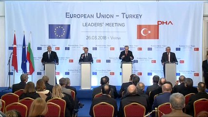 Cumhurbaşkanı Erdoğan Varna'daki Türkiye-Ab Zirvesi Sonrası Konuştu