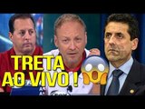 TRETA AO VIVO NO FOX SPORTS RÁDIO ! FLÁVIO GOMES E ANTONIO OLIM BRIGAM AO VIVO !