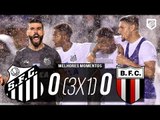 Santos 0 (3 x 1) 0 Botafogo-SP - SANTOS CLASSIFICADO - Melhores Momentos (21/03/2018)