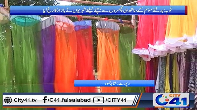 ٹوبہ ٹیک سنگھ میں بدلتے موسم کے ساتھ ہی مچھروں نے شہریوں کو ستانا شروع کردیا ۔ ۔ ۔