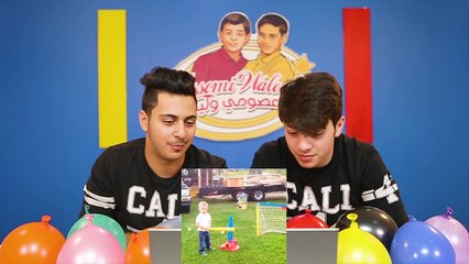 تحدي الضحك _ سوينا أشياء مجنونة  عصومي ووليد