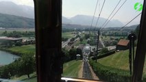 Ce train de haute montagne gravit les sommets et va vous donner le vertige