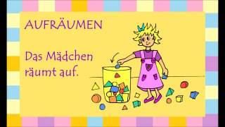 Deutsch lernen: 33 trennbare Verben (learn German: separable verbs - apprendre lallemand)