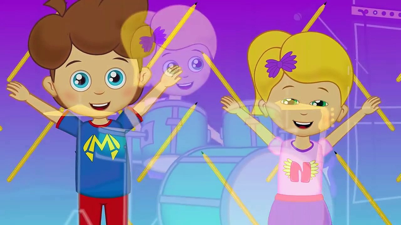 Uzun Kalem Kısa Kalem   Sevimli Dostlar çocuk şarkıları 2018   Kids songs nursery rhymes