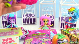 My Little Pony Mini Dolls Bath Soap and Sleep Time Surprises