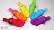 Learn Colors How to Make Kinetic Sand Rainbow Popsicle Ice Cream Bunny Molds & Kinetic Sand Pizza