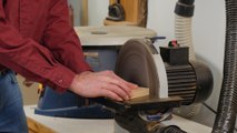 How to Keep Disk Sander Dust Down