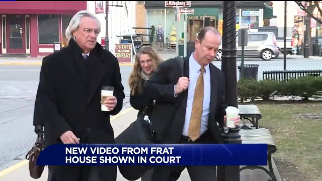 Prosecutors Show Surveillance Video from Night Penn State Frat Pledge Died