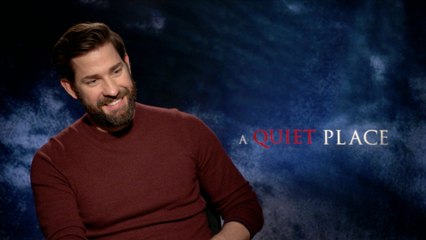 John Krasinski Spills on Wife Emily Blunt's Professionalism