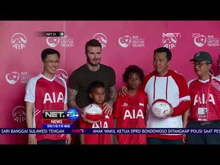 Pesepak Bola David Beckham Sambangi Indonesia - NET24