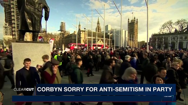 CLEARCUT | Corbyn sorry for anti-semitism in party | Monday, March 26th 2018