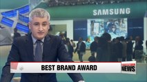 Korea's Samsung Electronics ranks No. 1 in Best Brands France Award 2018