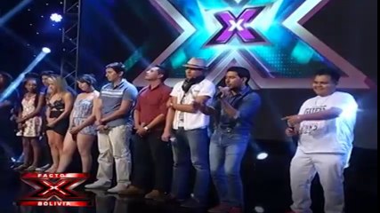 Octava linea * ronda clasificatoria los mejores pasaran a la siguiente fase del Factor X Bolivia 2018