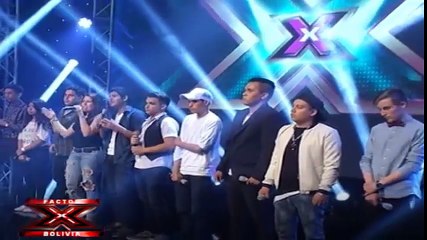 Novena linea * ronda clasificatoria los mejores pasaran a la siguiente fase del Factor X Bolivia 2018