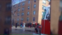 Shocking Video Shows Eight-Year-Old Boy Jumping from Fourth Floor Apartment to Escape Fire