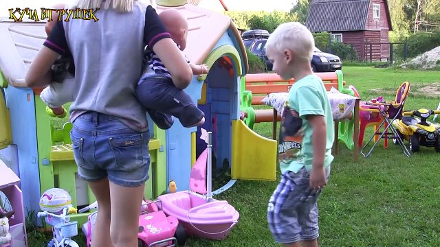 Гоняем на авто! Беби Боны на даче - 8 часть