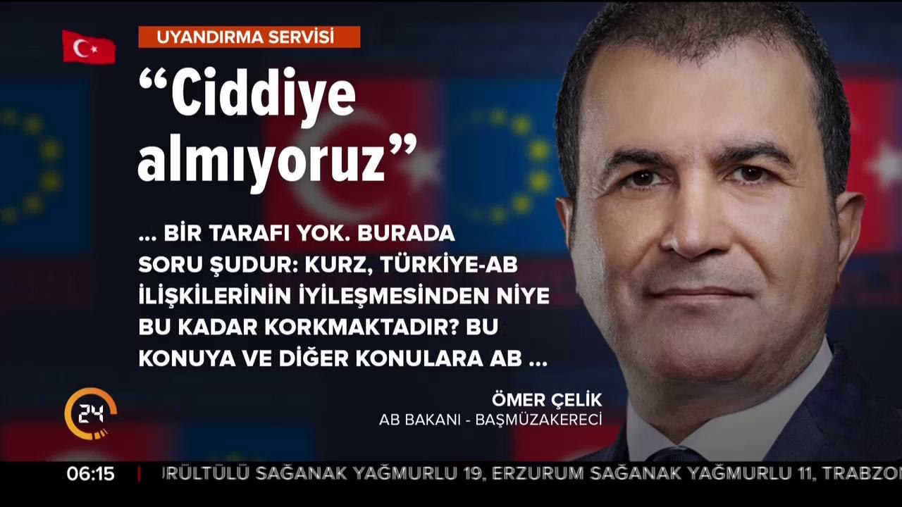 "Ciddiye almıyoruz"