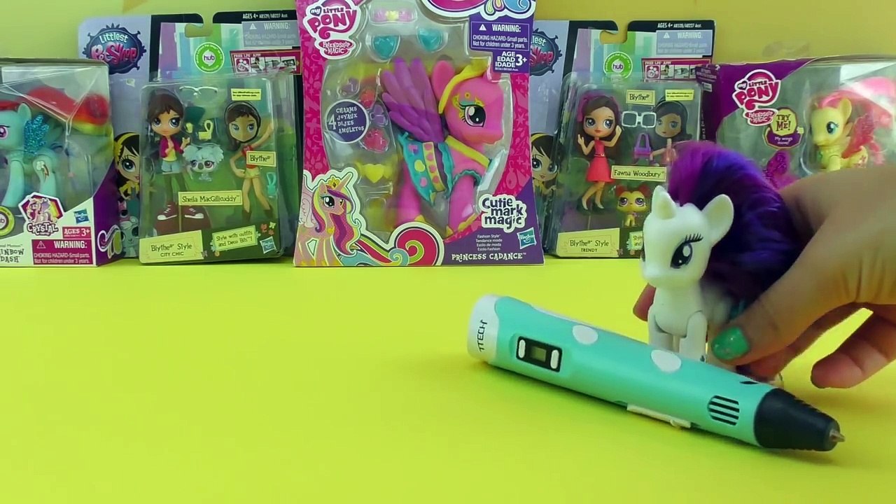 ЧТО НАРИСОВАЛА РАРИТИ ДЛЯ ТВАЙЛАЙТ 3D РУЧКОЙ ? Май Литл Пони Мультик от Kiwi Show