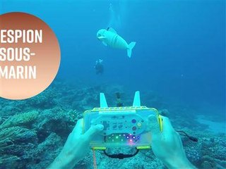Un incroyable robot sous-marin espion