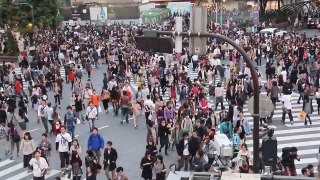 Shibuya Crossing Full HD 渋谷駅 東京