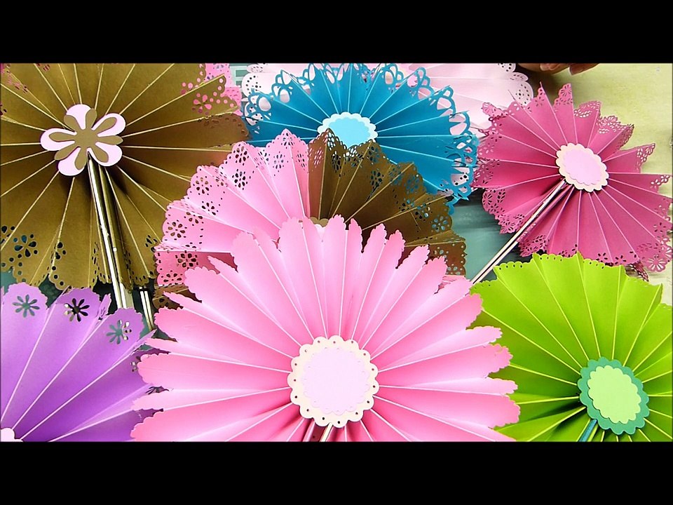 ABANICOS DE PAPEL BY LUZKAS CREATIONS