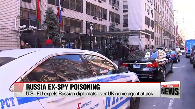 U.S., EU expels Russian diplomats over UK nerve agent attack