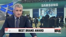 Korea's Samsung Electronics ranks No. 1 in Best Brands France Award 2018