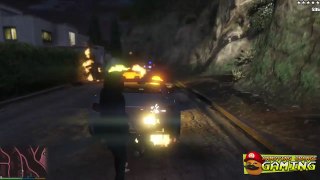 Annoying Orange Grand Theft Auto V: CAR CANNON!!!