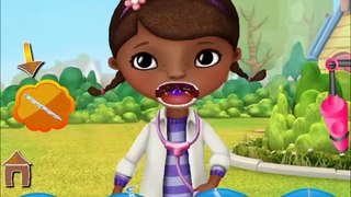 Watch Doc McStuffins in Throat Care Game Episode for Kids-Health Caring Games Online