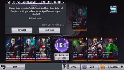 Suicide Squad The Joker VS Deadshot Challenge Battle | Injustice: Gods Among Us