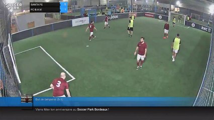 But de benjamin (5-1) - SANTA FE Vs FC B.A.M - 26/03/18 21:30 - 2018 LIGUE lundi B février