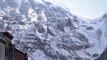 This avalanche was purposefully set off...and it is mesmerizing 