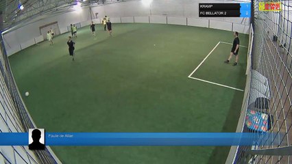 Faute de Allan - KRAMP Vs FC BELLATOR 2 - 26/03/18 21:00 - LIGUE 3 - Poitiers Game Parc