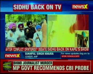 Months after PIL against Sidhu; Navjot Singh Sidhu returns to small screen