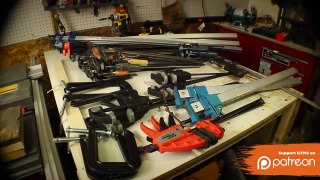 How to make 3 simple types of clamp storage